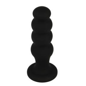 Black&silver-Scott Premium Silikon Analplug Schwarz · Vibratoren (Bild 2)