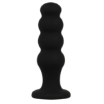 Black&silver-Scott Premium Silikon Analplug Schwarz · Vibratoren