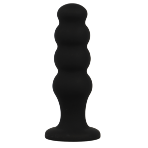 Black&silver-Scott Premium Silikon Analplug Schwarz · Vibratoren