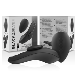 Black&silver-Preston Vibrator Wiederaufladbar Silikon · Vibratoren (Bild 6)