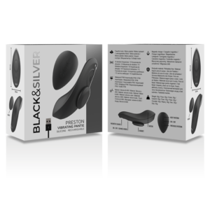 Black&silver-Preston Vibrator Wiederaufladbar Silikon · Vibratoren (Bild 7)