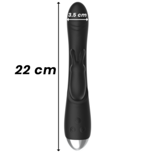 Black&silver-Dj. Adam Vibrator Rabbit Silikon Wiederaufladbar · Vibratoren (Bild 9)