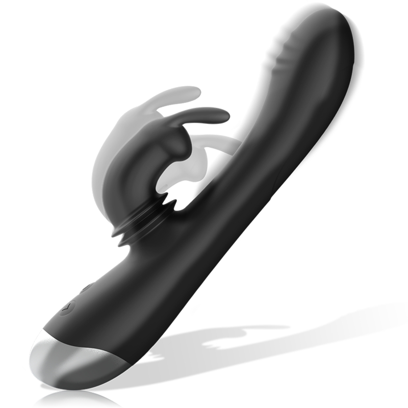 Black&silver-Dj. Adam Vibrator Rabbit Silikon Wiederaufladbar · Vibratoren (Bild 6)