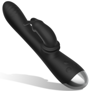 Black&silver-Dj. Adam Vibrator Rabbit Silikon Wiederaufladbar · Vibratoren (Bild 7)