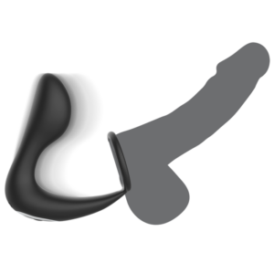 Black&silver-Analmassage mit Fernbedienung Wiederaufladbar aus Silikon · Vibratoren (Bild 3)