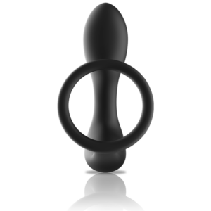Black&silver-Analmassage mit Fernbedienung Wiederaufladbar aus Silikon · Vibratoren (Bild 5)