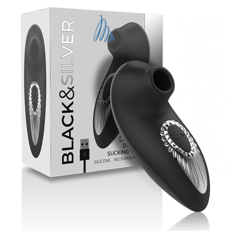 Black&silver-Drake Deluxe Stimulator von Wiederaufladbar · Vibratoren (Bild 6)