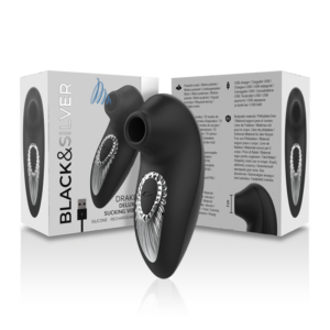 Black&silver-Drake Deluxe Stimulator von Wiederaufladbar · Vibratoren (Bild 3)
