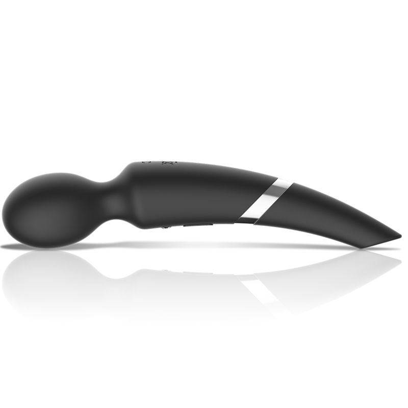 Black&silver-Beck Wand und 2-in-1-Vakuumbecher aus Silikon-10 Geschwindigkeiten · Vibratoren (Bild 2)
