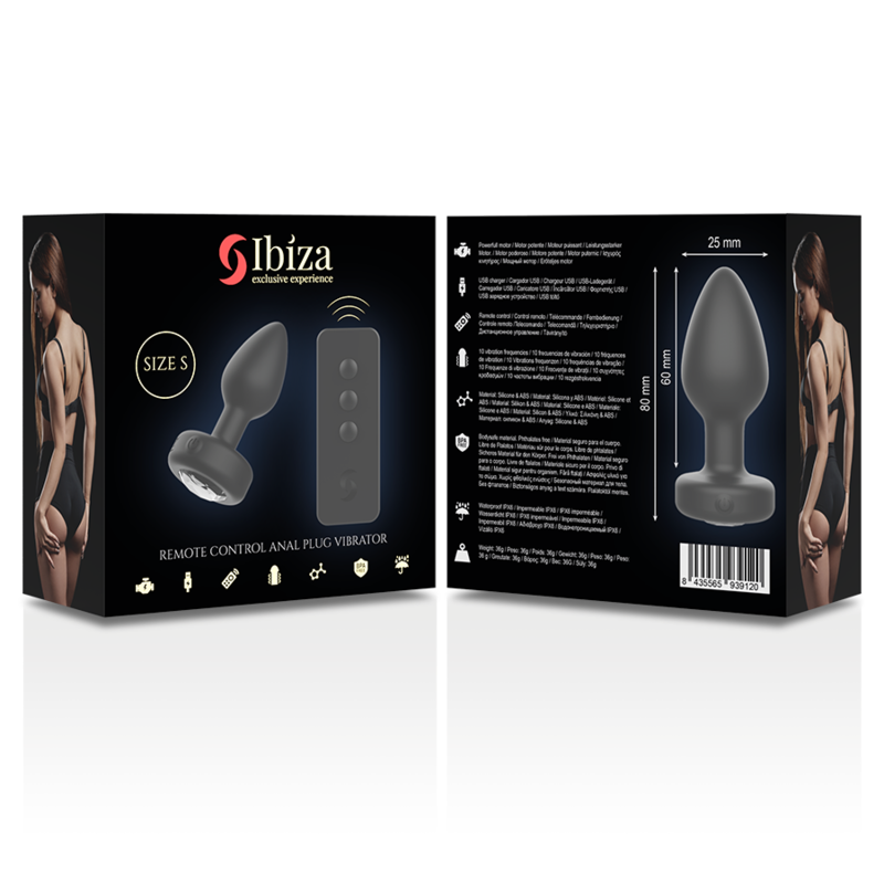 Ibiza Technology-Analplug-Silikon · Vibratoren (Bild 3)