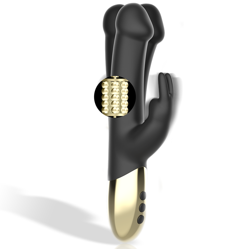 Ibiza Technology-Vibrator Rotationsrabbit-Silizium, 10 Geschwindigkeiten, USB · Vibratoren (Bild 2)