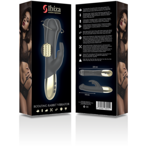 Ibiza Technology-Vibrator Rotationsrabbit-Silizium, 10 Geschwindigkeiten, USB · Vibratoren (Bild 10)