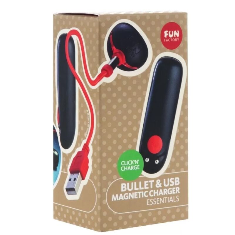 Fun Factory-Bulletin Black Vibrator Mini Schwarz-Silikon, 5 Geschwindigkeiten · Vibratoren (Bild 3)