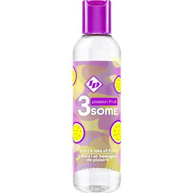 Id 3some-Id Lubricantes 3SOME 4 Fl Oz Frucht der Leidenschaft · Kosmetika & Aphrodisiaka