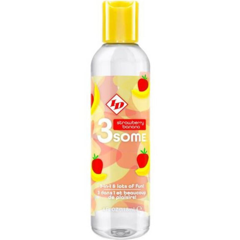Id 3some-4 Fl Oz Geschmack Erdbeeren und Banana · Kosmetika & Aphrodisiaka