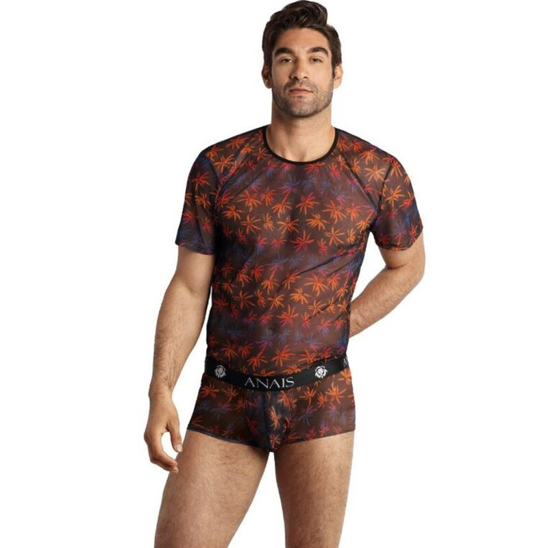 Anais Men-Chill T-Shirt aus Tüll mit Print