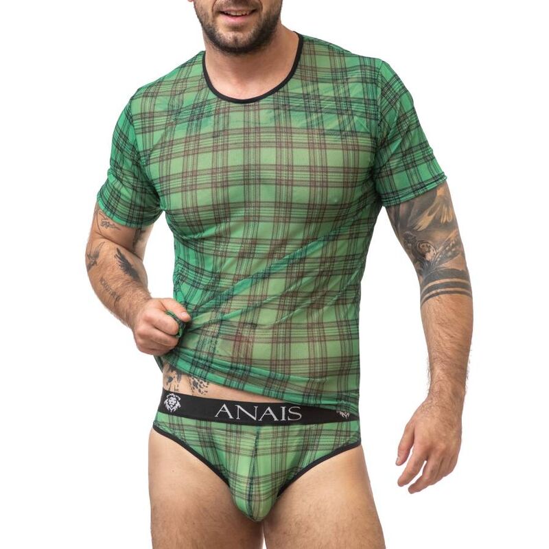 ANAIS MEN - MAGIC T-SHIRT S Anais Men-Magische T-Shirt von Lycra in Quadrat · Herrenunterwäsche
