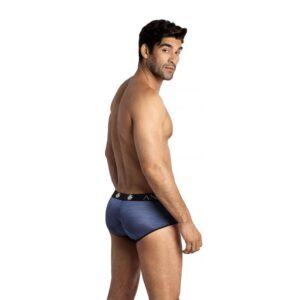 Anais Men-Naval Boxer Brief Tülle mit satinierten Streifen · Herrenunterwäsche (Bild 2)