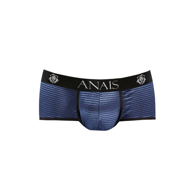 Anais Men-Naval Boxer Brief Tülle mit satinierten Streifen · Herrenunterwäsche (Bild 3)