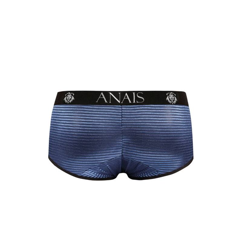Anais Men-Naval Boxer Brief Tülle mit satinierten Streifen · Herrenunterwäsche (Bild 4)