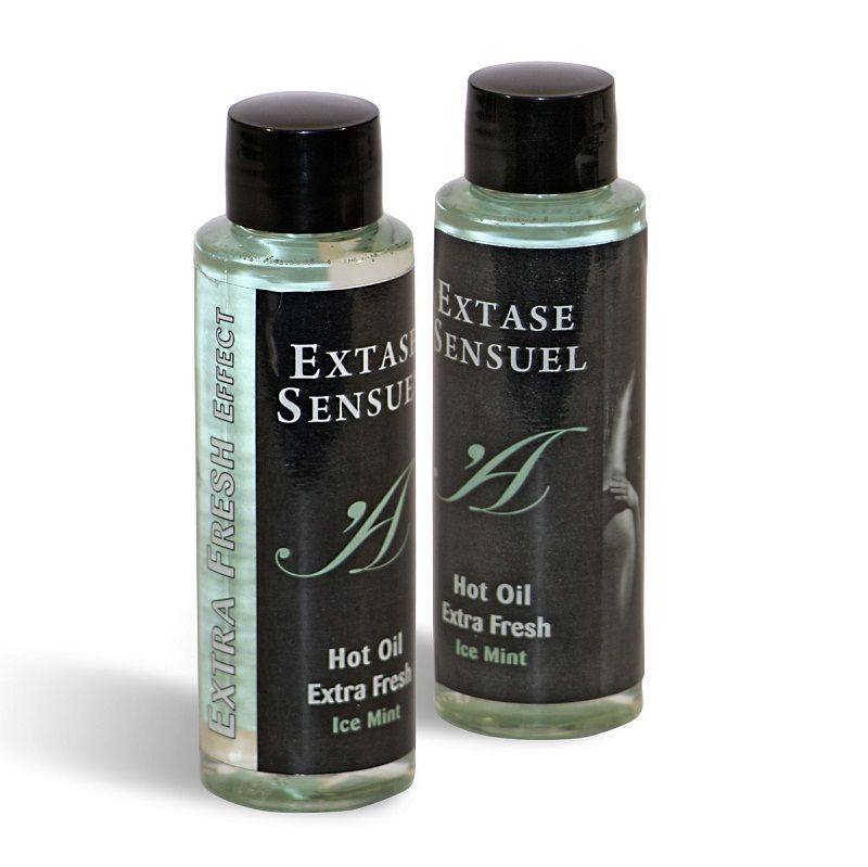 Extase Sensual-Massageöl Extra Fresh Ice 100 Ml · Kosmetika & Aphrodisiaka (Bild 2)