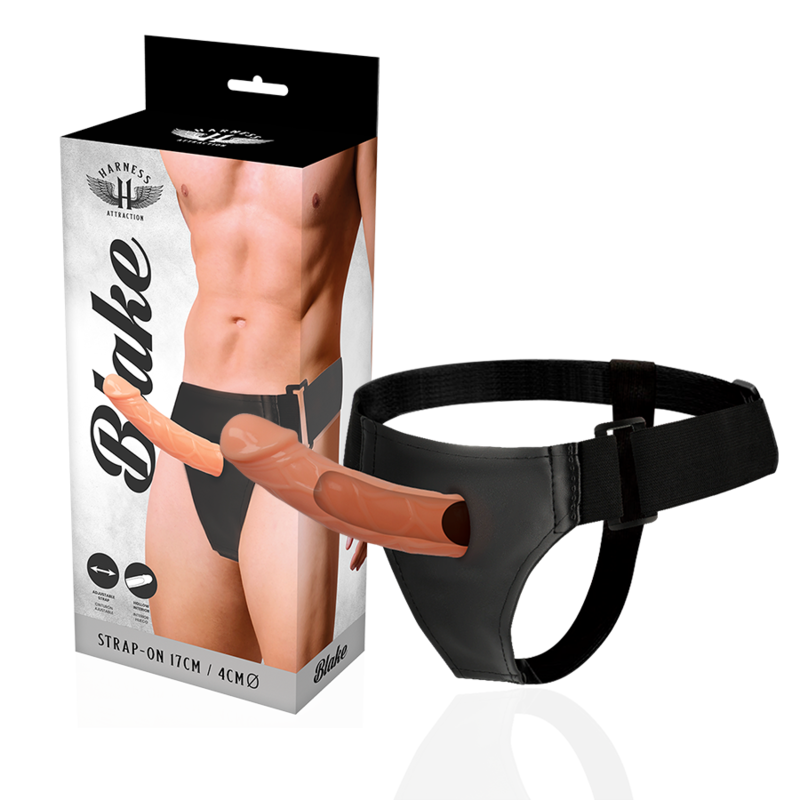 Harness Attraction-Rnes Kabel Blake 15.5 cm -o- 4 cm-TPR · Strap-on & Harness (Bild 6)