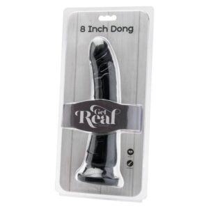 Get Real-Dong 20,5 cm Schwarz-PVC · Sextoys (Bild 2)