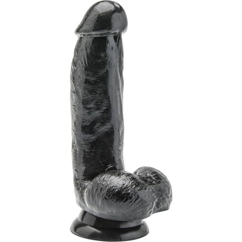 Get Real-Dildo 12 cm mit Hoden, PVC