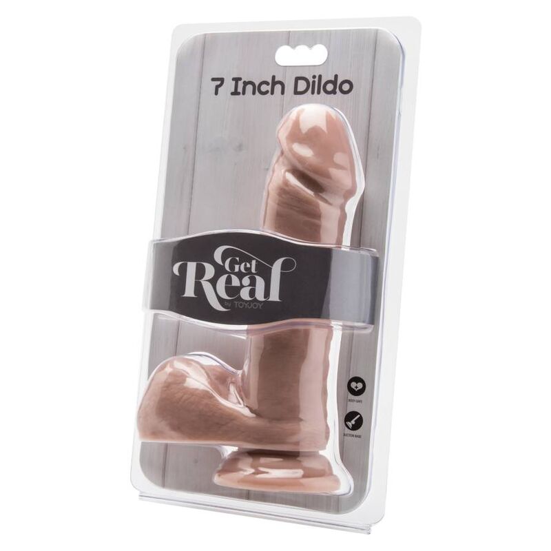 Get Real-Dildo 18 cm mit PVC Hoden · Sextoys (Bild 4)