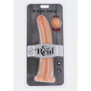Get Real-Dual Density Dong 20,5 cm Natural-TPE, Saugnapf · Sextoys (Bild 3)