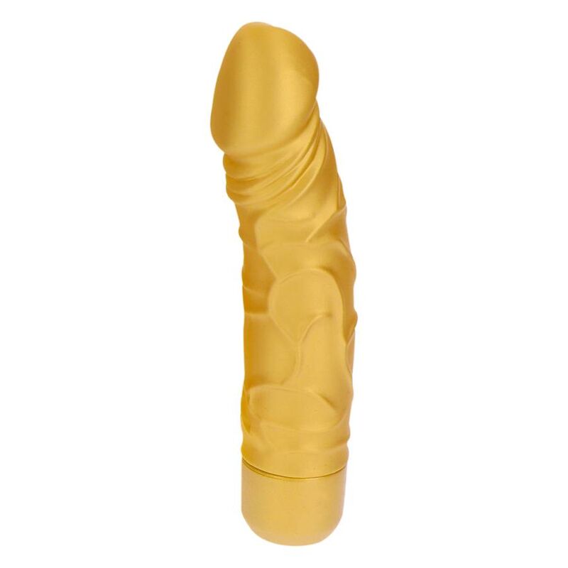 Get Real-Gold Dicker Original Vibrator Gold-Silikon · Vibratoren (Bild 5)