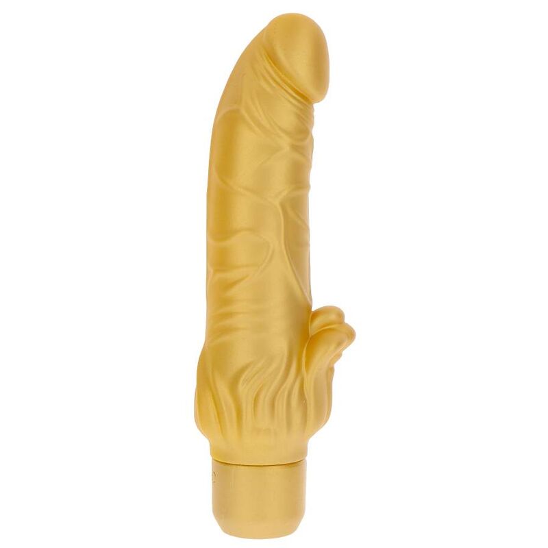 Get Real-Gold Dicker Stim Vibrator Gold-Silikon · Vibratoren (Bild 8)