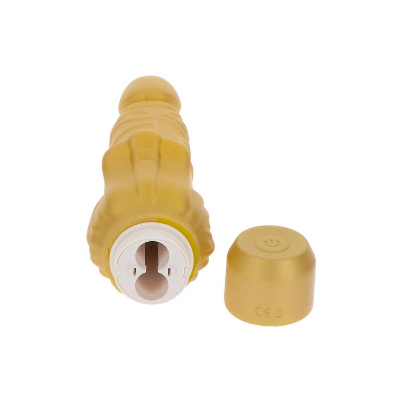 Get Real-Gold Dicker Stim Vibrator Gold-Silikon · Vibratoren (Bild 4)