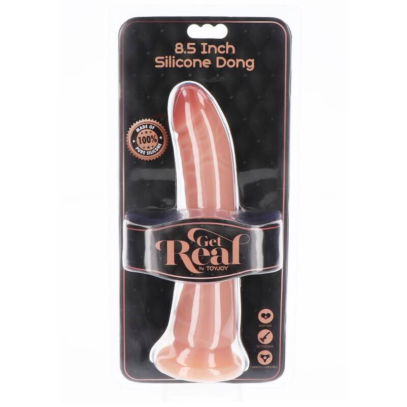 Get Real-Silikon Dong 21 cm Natural-Saugnapf · Sextoys (Bild 3)