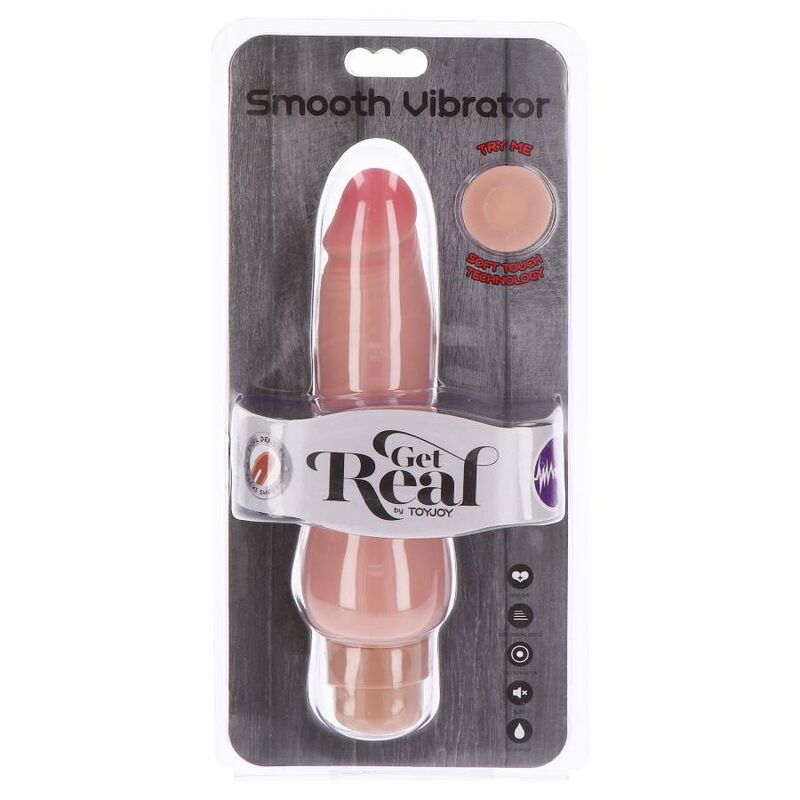 Get Real-Vibrator natural Dual Density Smooth-TPE · Vibratoren (Bild 2)