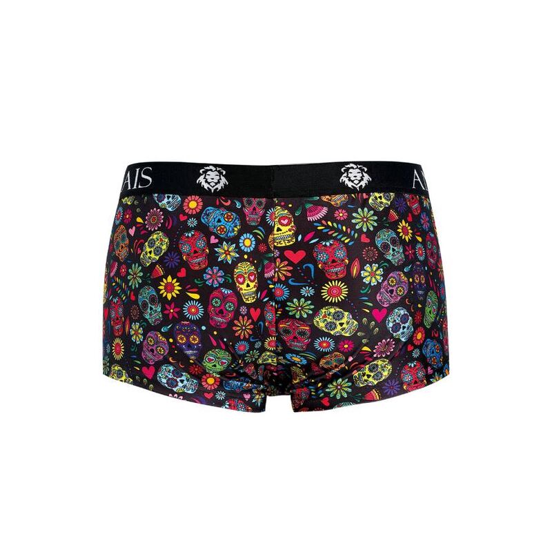 Anais Men-Mexiko Boxer Sport mit Blumendruck und Schädel · Herrenunterwäsche (Bild 3)