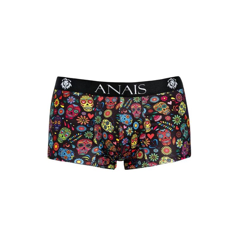 Anais Men-Mexiko Boxer Sport mit Blumendruck und Schädel · Herrenunterwäsche (Bild 2)