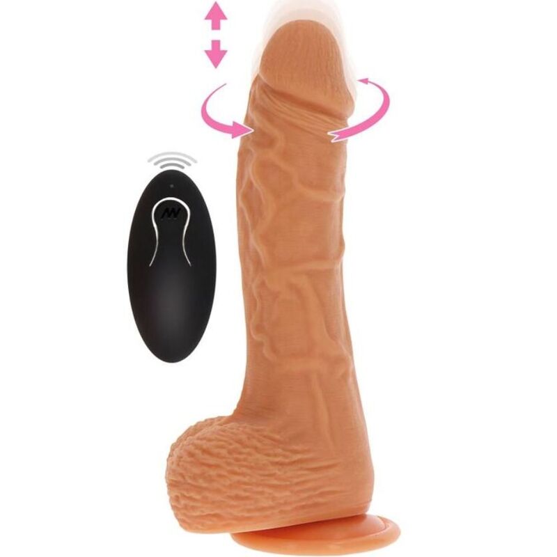 Get Real-Dildo Vibrator Rotator Up &down Natural-Rotation, Saugnapf · Vibratoren