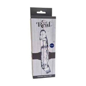 Get Real-Verlängerung Länge 19 cm Transparent-TPE · Sextoys (Bild 3)