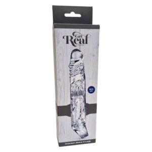Get Real-Extra Verlängerung 22,5 cm Transparent-TPE · Sextoys (Bild 3)