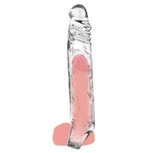 Get Real-Extra Verlängerung 22,5 cm Transparent-TPE · Sextoys (Bild 2)