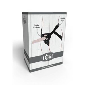 Get Real-Harness Strap-on Schwarz-Silikon · Strap-on & Harness (Bild 9)
