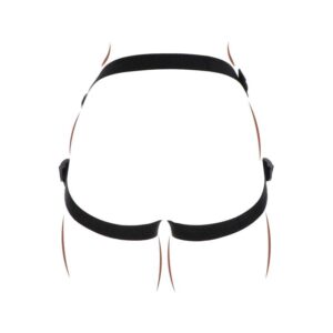 Get Real-Harness Strap-on Schwarz-Silikon · Strap-on & Harness (Bild 7)