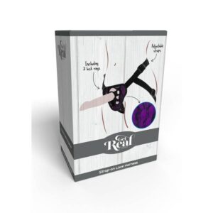 Get Real-Harness Strap-on Pizzo Lila-Silikon · Strap-on & Harness (Bild 7)