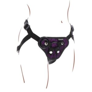 Get Real-Harness Strap-on Pizzo Lila-Silikon · Strap-on & Harness (Bild 6)
