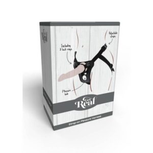 Get Real-Strap-on Pleasure Harness Schwarz-Silikon · Strap-on & Harness (Bild 9)