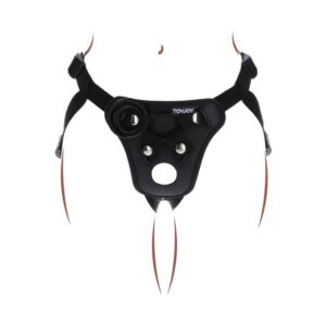 Get Real-Strap-on Pleasure Harness Schwarz-Silikon · Strap-on & Harness (Bild 8)