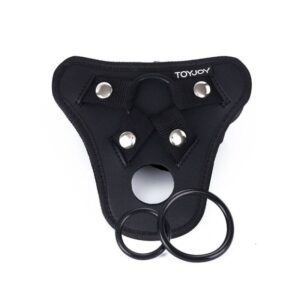 Get Real-Strap-on Pleasure Harness Schwarz-Silikon · Strap-on & Harness (Bild 6)