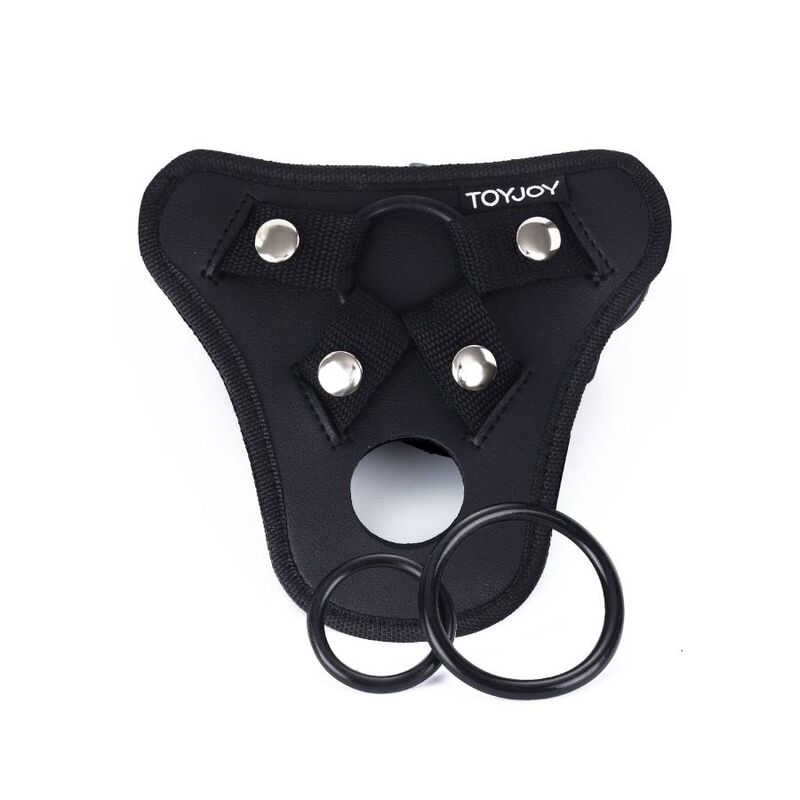 Get Real-Strap-on Pleasure Harness Schwarz-Silikon · Strap-on & Harness (Bild 6)