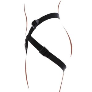 Get Real-Strap-on Pleasure Harness Schwarz-Silikon · Strap-on & Harness (Bild 5)